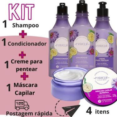 Imagem de Kit Shampoo Condicionador Maracujá Nutriçao Profunda Intensa -  L'occi