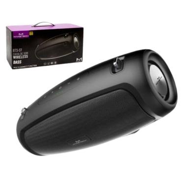 Imagem de Caixa de Som Bluetooth TWS 30W Maketech BTS37 Preta com Alça