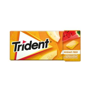 Imagem de Chiclete Trident Watermelon Melon Sem Açúcar Importado 14g