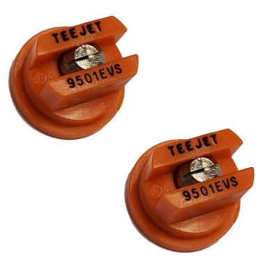 Imagem de Ink Trendz Kit de bocal de pulverizador DTG Pretreat TeeJet 9501EVS Bocal de ponta de pulverização com bandagem uniforme, junta, filtro de latão e kit de tampa rápida para DTG PreTreat (pacote com 2