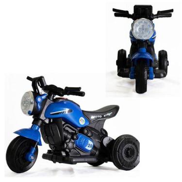 Imagem de Mini Moto Infantil Elétrica 3 Rodas Triciclo Passeio 6V A Bateria Reca