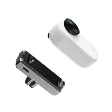 Imagem de Suporte magnético de liberação rápida para Insta360 GO 3/3S, base de suporte recarregável compatível com acessórios de suporte de câmera 360 GO 3S