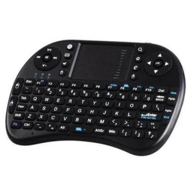 Imagem de Mini Teclado Bluetooth Touch Luz Colorida Sem Fio - Keyboard
