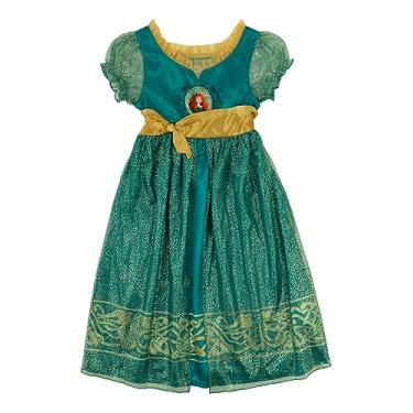 Imagem de Disney Camisola de fantasia de princesa para meninas, Merida-brave, 4 Anos