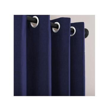 Imagem de Cortina Rustica Texturizada Para Janela 3,0 X 1,6m Varão 2m - Armazém 