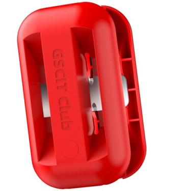 Imagem de GSCIT Club Aparador de faixas com lâminas de carboneto de tungstênio, borda de plaina manual para rebarbas, raspador de filete de chanfradura de madeira, cortador de borda para PVC ABS melamina