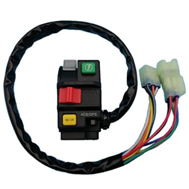 Imagem de Tuzliufi Alavancas de controle do interruptor de partida do motor do guidão, interruptor de desligamento compatível com Can-Am Renegade Outlander MAX 570 650 850 1000 1000R 710005070 ATV 2017 2018