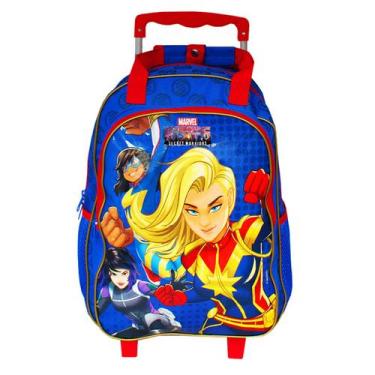 Imagem de Mochila Escolar Da Marvel Rising Secret Warriors Infantil - DERMIWIL