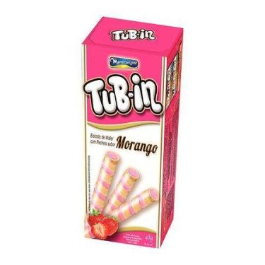 Imagem de Tub In Recheio De Morango 48g Montevergine - MONTEVÉRGINE