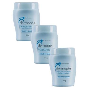 Imagem de 3 Creme Hidratante para Tratamento de Pés Ressecados e Rachados Dermop