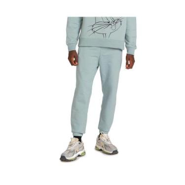Imagem de Calça Básica Em Moletom Masculina Jogger Com Cadarço - hering - Cinza