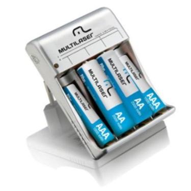 Imagem de Carregador De Pilhas Multilaser  AA e AAA de Boa Qualidade - A.R Varie