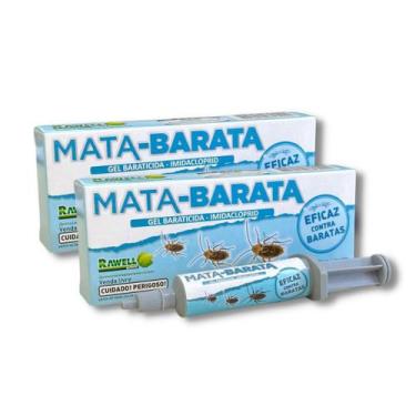 Imagem de Gel Mata Barata Kit 2 unidades Inseticida 10gr Uso Caseiro - RAWELL QU