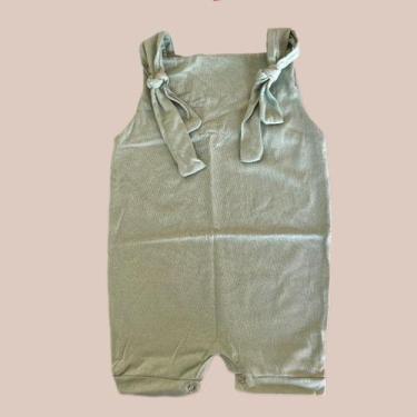 Imagem de Jardineira Verão Bebê Macacão Curto de Bebe Infantil P M G 1 - Mali Ar