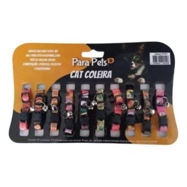 Imagem de Coleira De Gato Anti Enforcamento Kit 10 Unidades - xtudoofertas