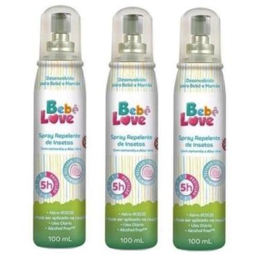 Imagem de Repelente Para Bebe Criança Baby 100ml Envio Imediato Kit 3 - NUTRIEX