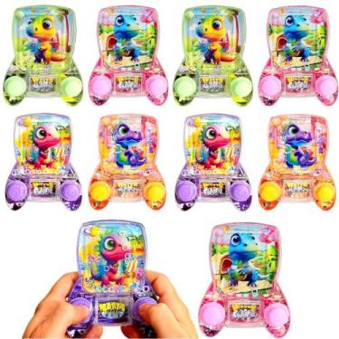 Imagem de 10 Brinquedos Aquaplay Jogo Dinossauro p/ Sacolinha Surpresa - Goal Ki