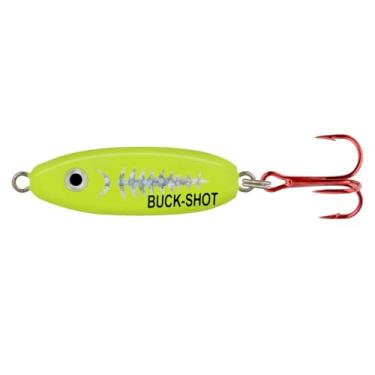 Imagem de Northland Tackle Colher de caixão Buck-Shot / 3-5/20.3 cm / 3/226.8 g - #6 HK/Super-GLO EXO Chartreuse