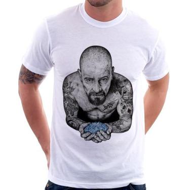 Imagem de Camiseta Walter White Tattoo Heisenberg - Foca na Moda, Branco, G