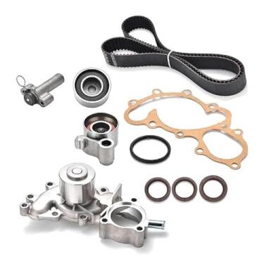 Imagem de GPQ Tkt-025 3.4 Kit de Correia Dentada com Bomba D'Água Compatível com Toyota 4Runner T100 Tacoma Tundra 1995-2004 3.4L V6 Dohc 24V 5Vzfe Tkt-005 Tkt-007 16100-69398-83