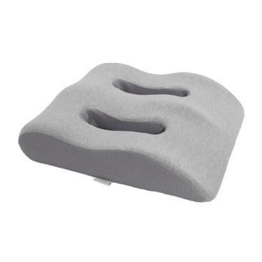 Imagem de Travesseiro de Perna de Espuma Viscoelástica, Travesseiro de Elevação de Perna Com Capa Removível, para Dormir, Alívio de Dor Nas Costas