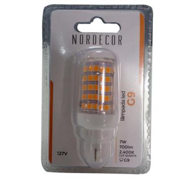 Imagem de Lâmpada de Led Halopin 7W 2400K G9 127V - Nordecor - 1097