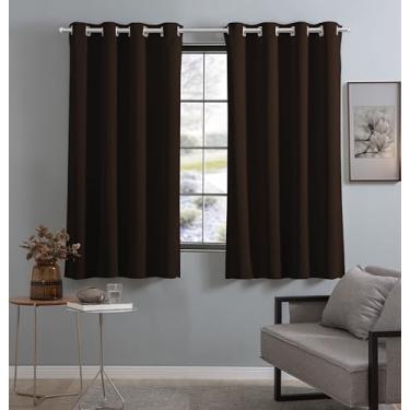 Imagem de Cortina Tecido Blackout Corta Luz 80% 2,70 X 1,60m (Marrom)