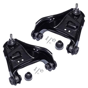 Imagem de Braço de controle dianteiro esquerdo e direito compatível com Chevy S10 Blazer GMC S15 Jimmy Sonoma Syclone Typhoon Isuzu Hombre Olds Bravada (apenas modelos 4x4 4WD) 2 peças AUQDD K620172 K620173