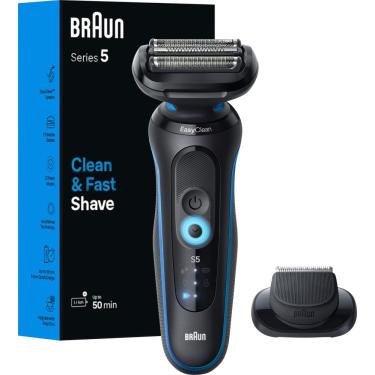 Imagem de Barbeador elétrico Braun Série 5 úmido/seco - Azul-5118S