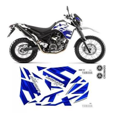 Imagem de Adesivos Yamaha Xt 660r 2015/2018 Faixa Lateral Kx 003 - Resitank