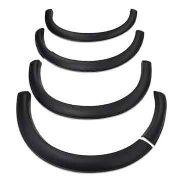 Imagem de Alargadores de para-lamas Matt Back Slimline compatíveis com Ranger T9 Wildtrak 2022 2023 2024 Cabine dupla Acessórios externos para carros(Matte black(non hole)