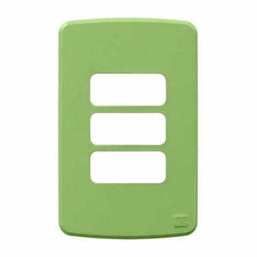 Imagem de Placa 4X2" 3 Posto Verde sem Suporte Weg - COMPOSE WEG