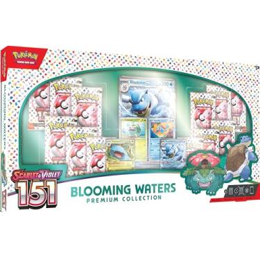 Imagem de Pokémon TCG: Blooming Waters 151 Premium Collection - 12 Packs, Promos