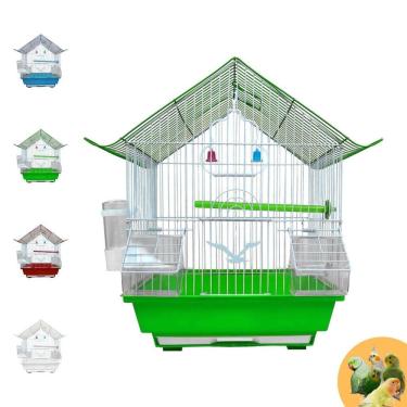 Imagem de Gaiola Para Periquito Ninho Para Canário Belga Passarinhos
