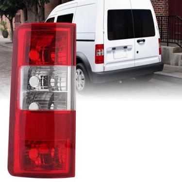 Imagem de Clidr Lente de luz traseira compatível com Ford Transit Connect 2010 2011 2012 2013 substituição lateral do motorista 9T1Z13405A FO2800225 (esquerda)