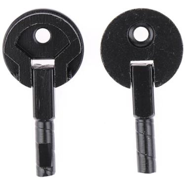 Imagem de Dobradiça para máquina de costura, 2 peças, 1 x 2 cabeças de furo único, dobradiça de metal, acessórios para máquina de costura, resistente, 3 cubetes, placa de mesa, cabeça de suporte para acessórios