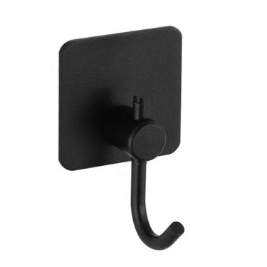 Imagem de Ganchos de parede adesivos porta-toalhas porta-chaves pano casaco banheiro roupão cabide cozinha ferragens rack bolsa gancho organizador para pendurar, CWH, 1PCS