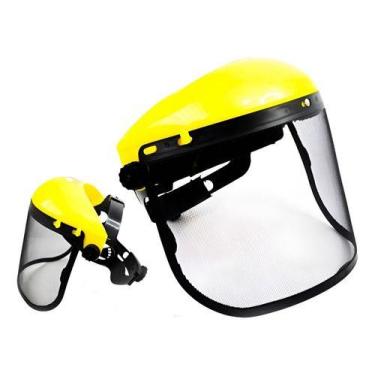 Imagem de Protetor Facial Completo Roçadeira/motosserra Tela Aço - Epi - Terra E