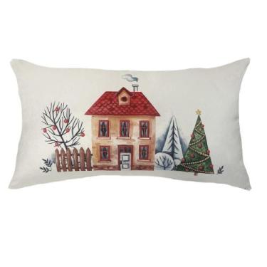 Imagem de Almofada De Veludo Estampada 35X58cm 20 - Decortextil, único