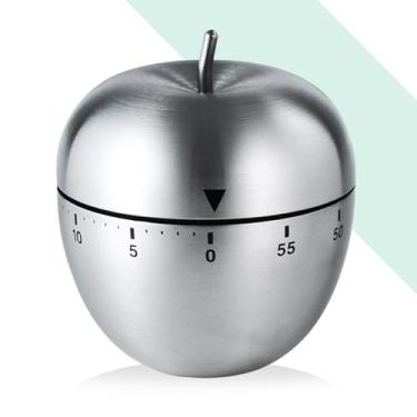 Imagem de Temporizador mecânico de cozinha, temporizador bonito para crianças, temporizador de contagem regressiva manual de 60 minutos para sala de aula, casa, estudo e culinária