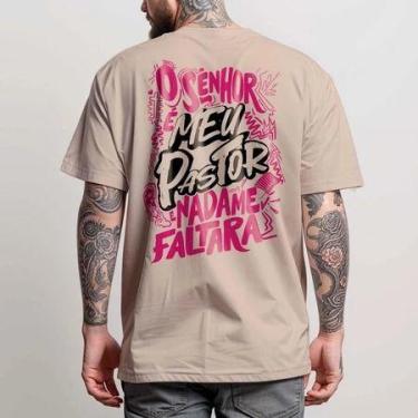 Imagem de Camiseta T-Shirt Masculina Nada Me Faltara Diverse Estilos Camisa Manf