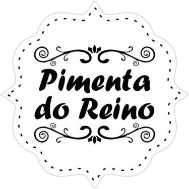 Imagem de Cartela tempero 63 etiquetas adesivo auto colante rotulo 5x5 cm a prov