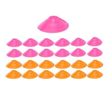 Imagem de 12x Chapéu Chines Cone 19cm Mini Treino Esporte Funcional COLORIDO - 3