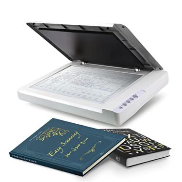 Imagem de Plustek A3 Scanner de mesa de formato grande OS 1180: 11,7 x 17 scan Tamanho para projetos e documentos. Design para biblioteca, escola e Soho. Digitalização A3 por 8 s, suporte Mac e PC