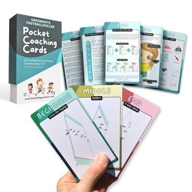 Imagem de Cartas de treinamento de futebol de base - Exercícios de futebol para crianças de 5 a 9 anos - Equipamento de treinamento de futebol