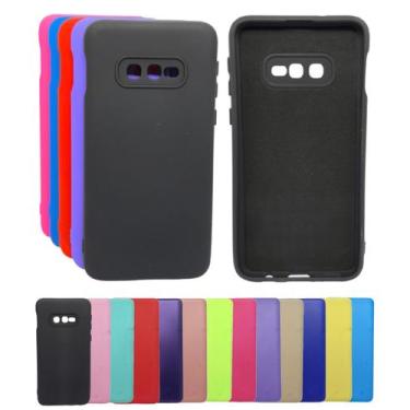 Imagem de Capa Aveludada Proteção Capinha Para Galaxy S10e Silicone - Mustangsho