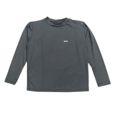 Imagem de Camiseta Infantil Manga Longa Proteção Solar UV Praia Gênero:Masculino;Tamanho:10;Cor:-Masculino