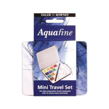 Imagem de Estojo Aquarela Pastilha c/10 Aquafine DalerRowney - Daler-Rowney