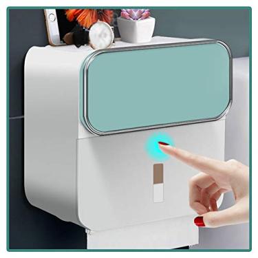 Imagem de Cesto de chuveiro autoadesivo multifuncional rack organizador de banheiro multifuncional prateleira para cozinha vaso sanitário montado na parede caixa de armazenamento de papel Abs cesta de