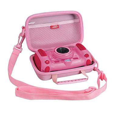 Imagem de Hermitshell Estojo De Viagem Rígido Para Câmera Selfie Vtech Kidizoom Duo/Vtech Pix/Vtech Pix Plus (Rosa)